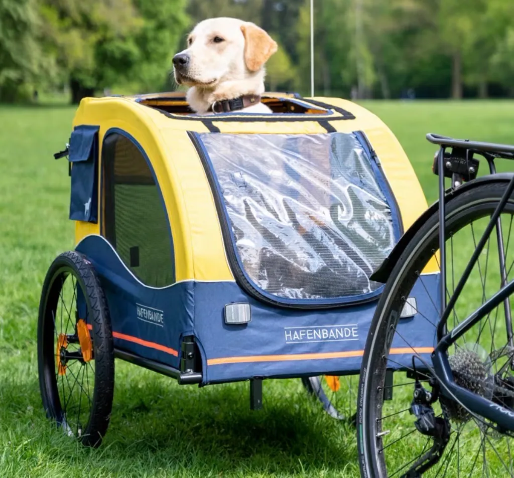 Hundefahrradanhänger HAFENBANDE CABBY L