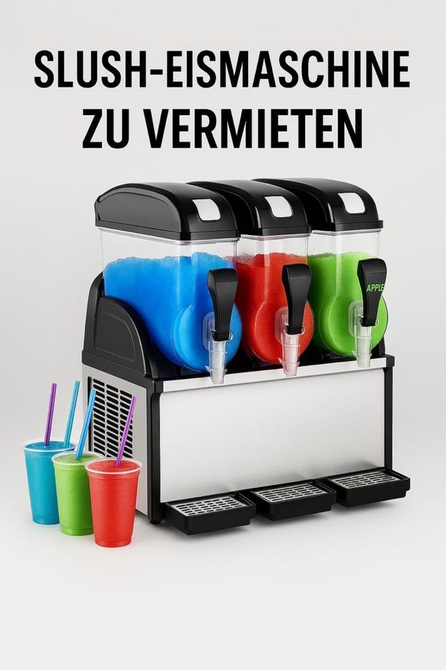 SLUSH ICE MASCHINE SLUSH EIS MASCHINE MIETEN