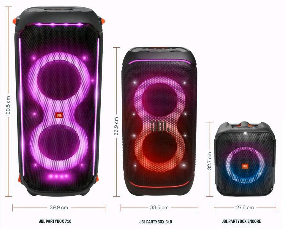 JBL Partybox Musikbox Lautsprecher Anlage Karaoke mieten leihen