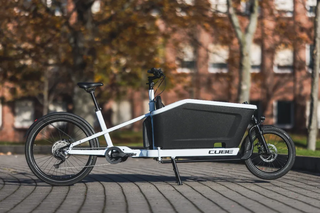Cube Lasten E-Bike mit Kindersitz & Bosch Motor mieten in Neu-Isenburg (Frankfurt) – Bild 5