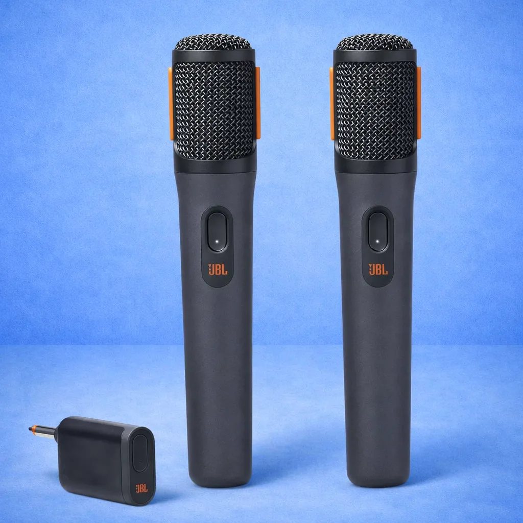 JBL Funkmikrofone (2er-Set) mit Empfänger