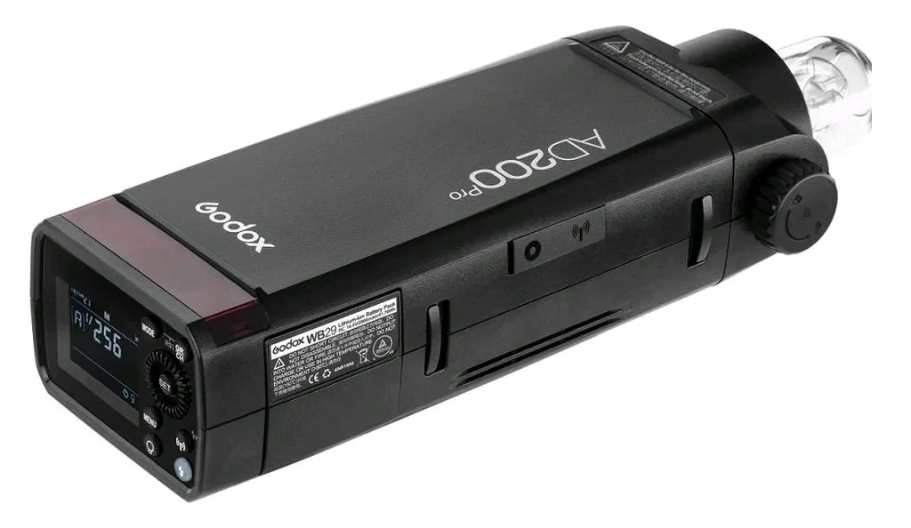 Godox AD200 Pro Blitzgerät mit Zubehör