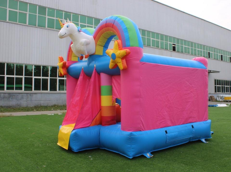 Einhorn Hüpfburg klein – Bild 5