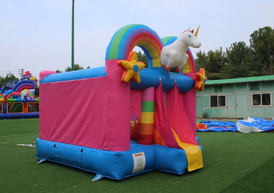 Einhorn Hüpfburg klein – Bild 7