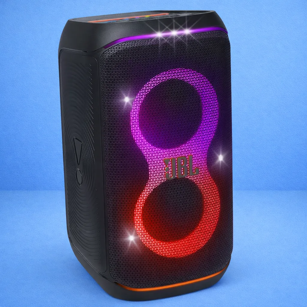 JBL Partybox Stage 120 in Schwarz – Tragbare Bluetooth-Lautsprecher-Box