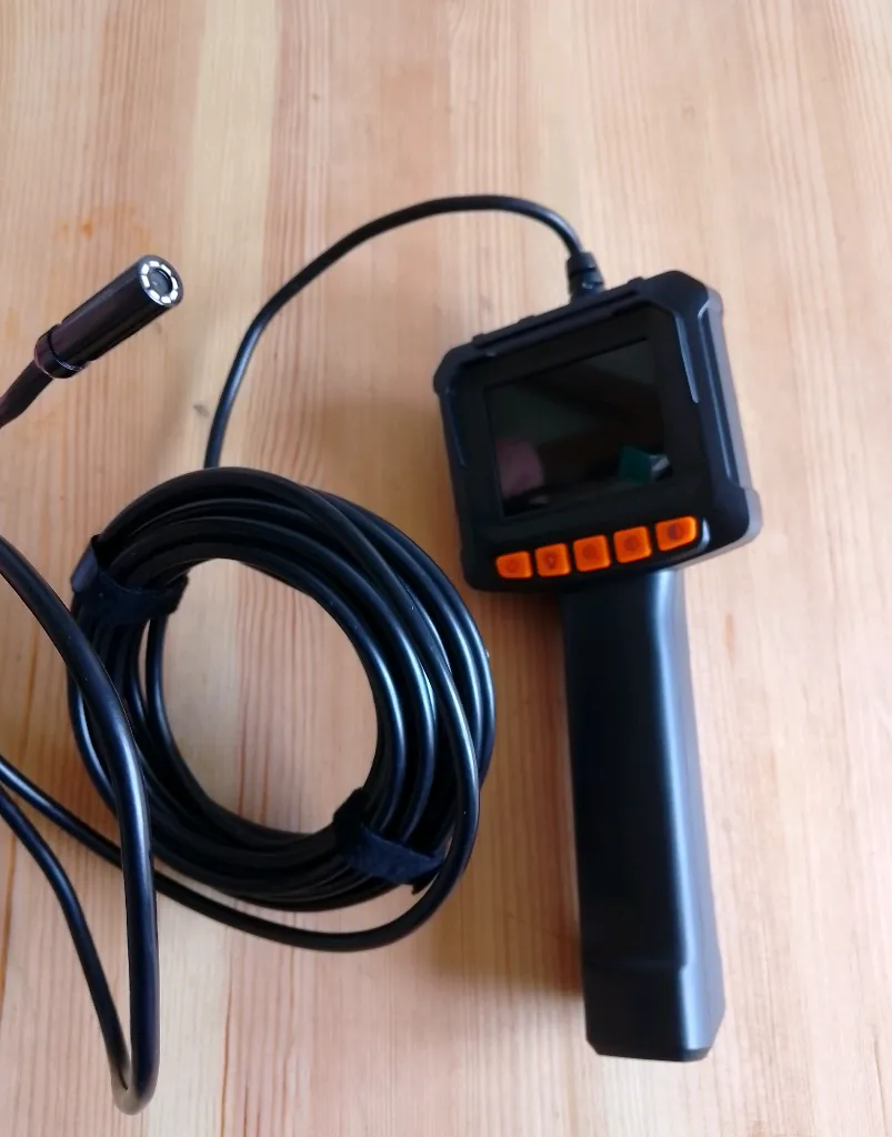 Endoskop HD Inspektionskamera mit Farbdisplay & Dual-Linse – Bild 4