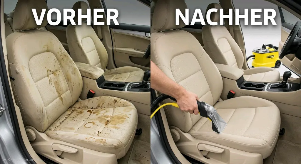 Kärcher Puzzi 8/1 Sprühsauger für Teppich & Polster mieten mieten in Essen – Bild 3