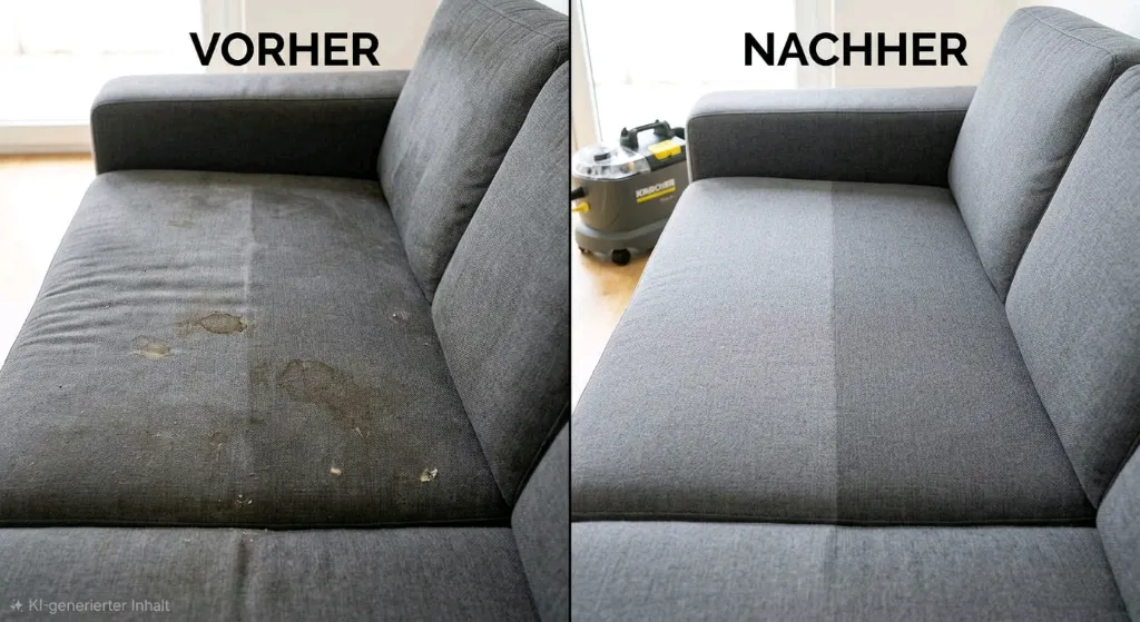 Kärcher Puzzi 8/1 Sprühsauger für Teppich & Polster mieten mieten in Essen – Bild 4