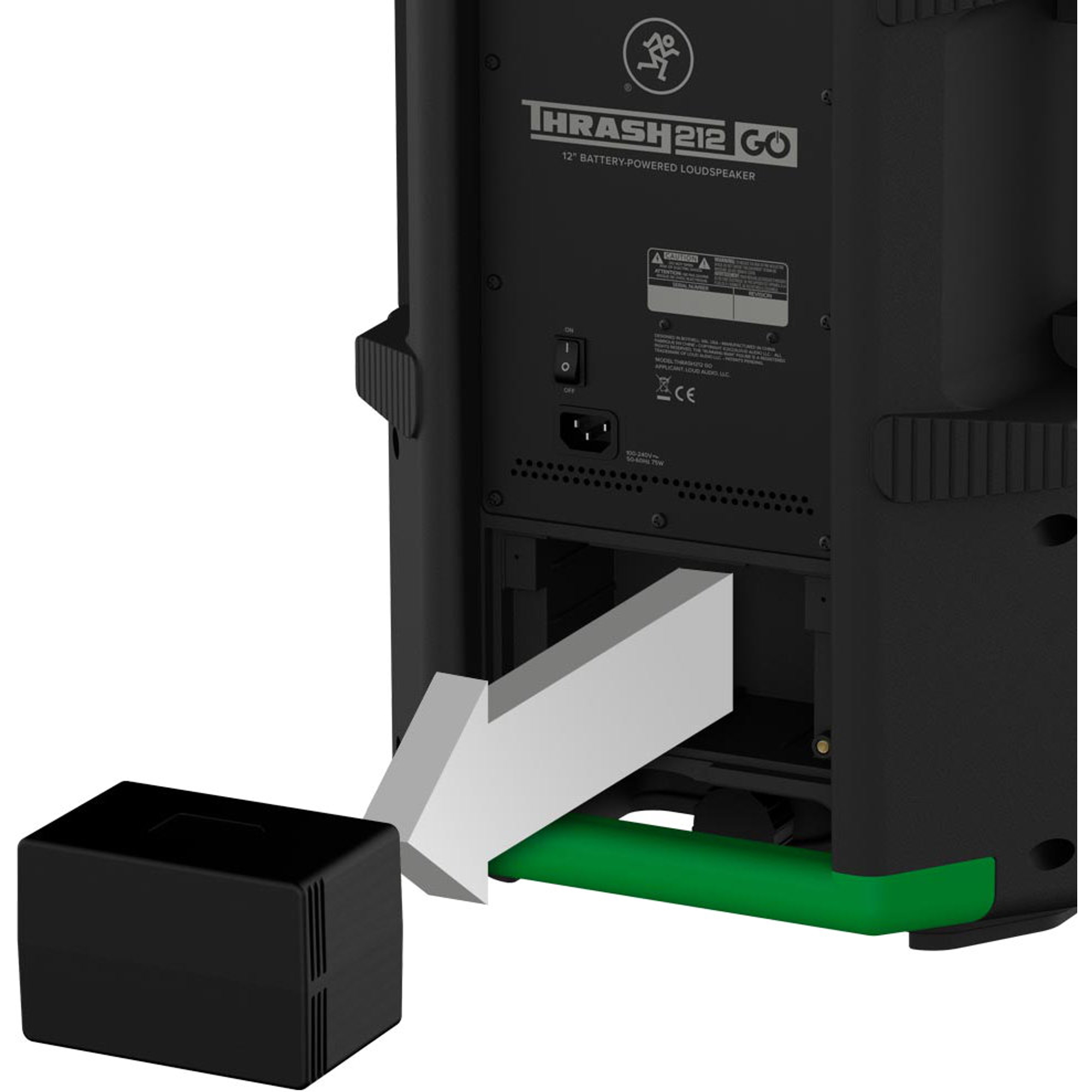 Mackie Thrash212 Go Akku Aktivbox – Bild 5