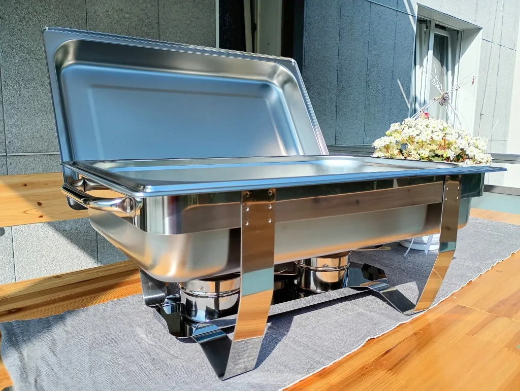 Chafing Dish , Speisewärmer, Wärmebehältfür Buffet & Events