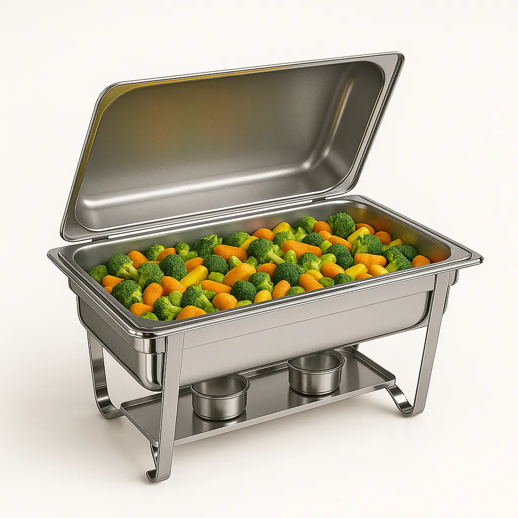Chafing Dish , Speisewärmer, Wärmebehältfür Buffet & Events mieten in Aachen – Bild 3
