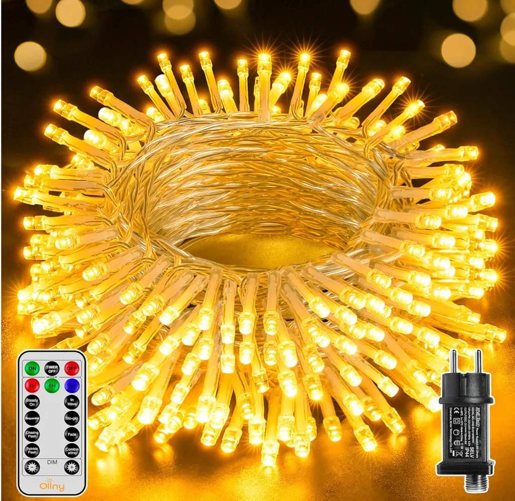 Lichterkette 10 Meter 4X