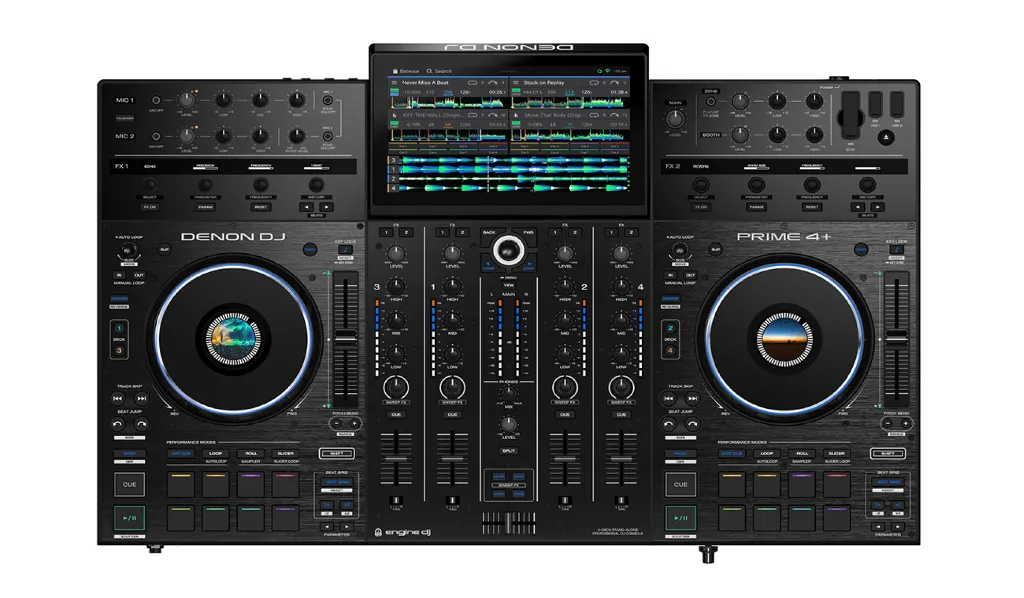 Denon DJ Prime 4+ Professioneller DJ Controller – Bild 3