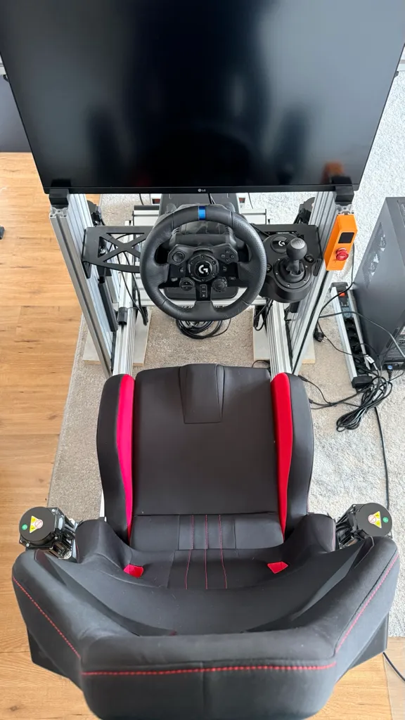 High-End Sim-Racing Rig mit 4-DoF Motion-Plattform – Bild 7