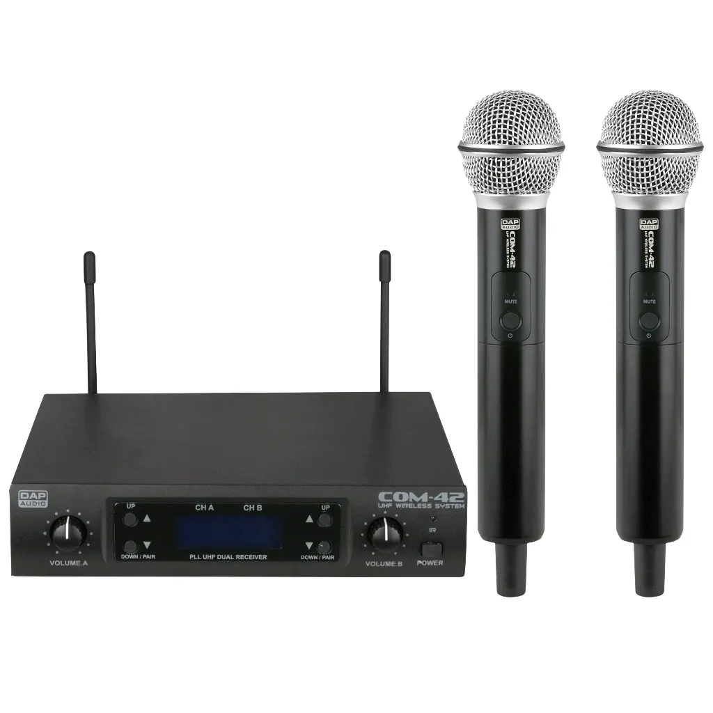 DAP Audio COM-42 Funkmikrofon-Set (2x)