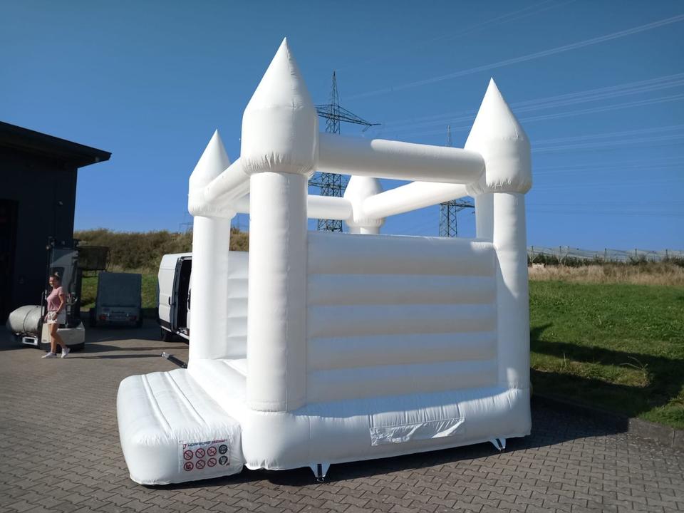 Weiße Hüpfburg für Hochzeiten mieten in Hannover – Bild 2