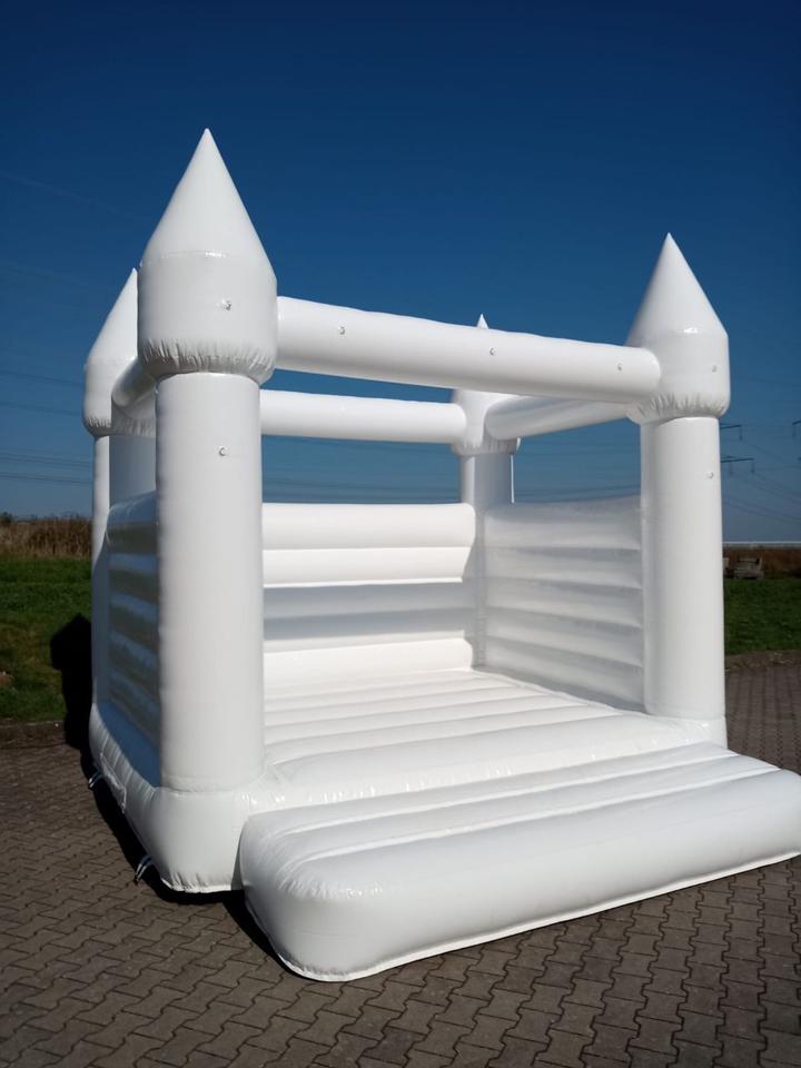 Weiße Hüpfburg für Hochzeiten mieten in Hannover – Bild 3