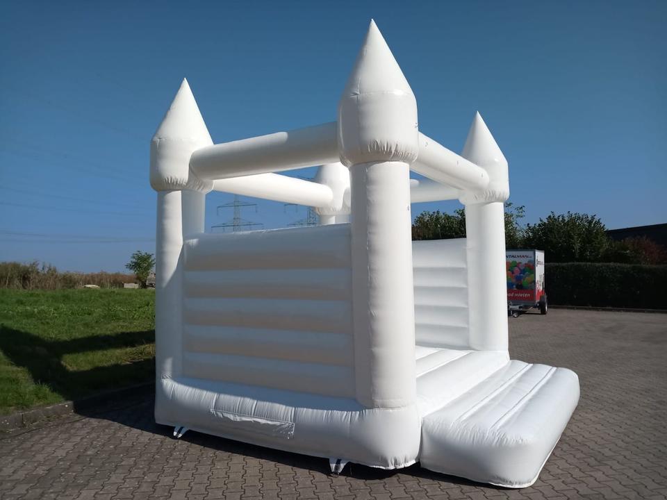 Weiße Hüpfburg für Hochzeiten mieten in Hannover – Bild 4