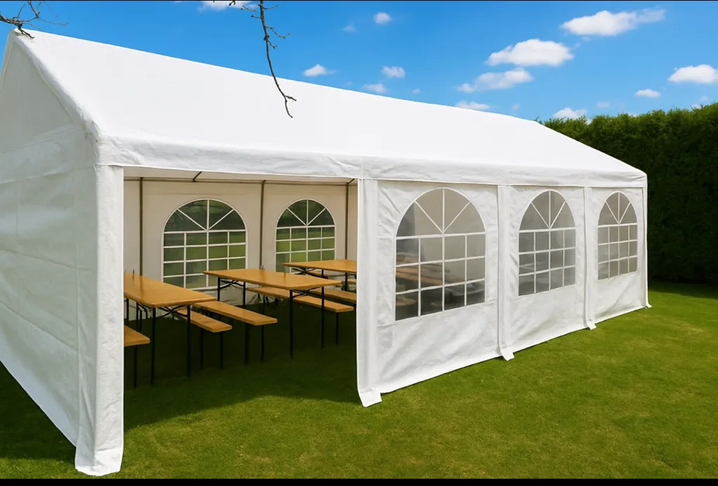 Vermietung - Partyzelt/Festzelt/Bierzelt mieten 4x8m & 5x10m