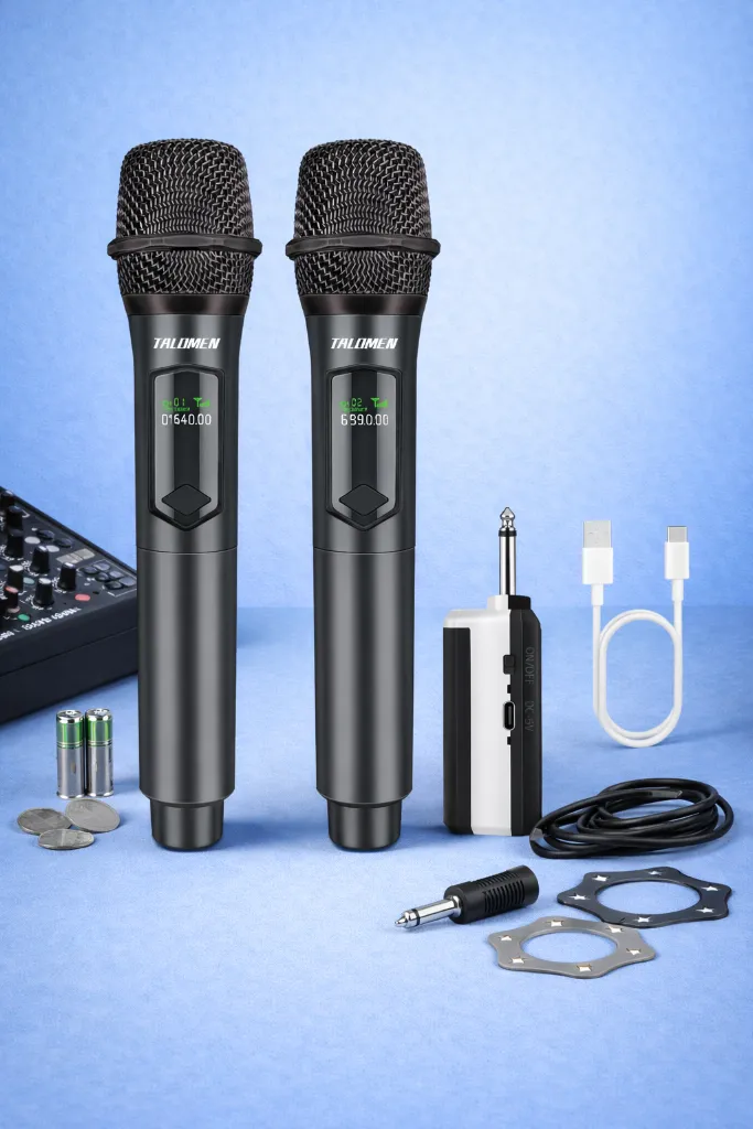 Mikrofon kabellos mit passendem Case