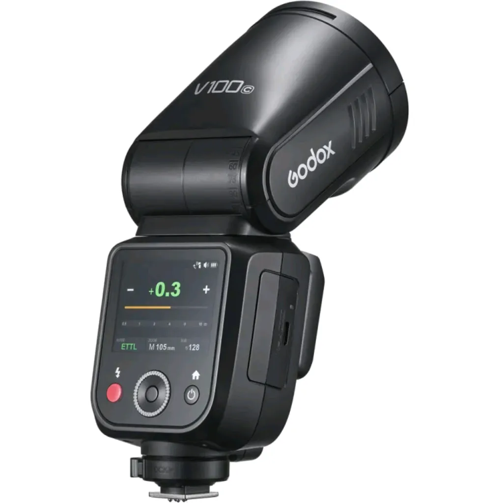 Godox V100S Blitzgerät mit Rundkopf – Bild 5