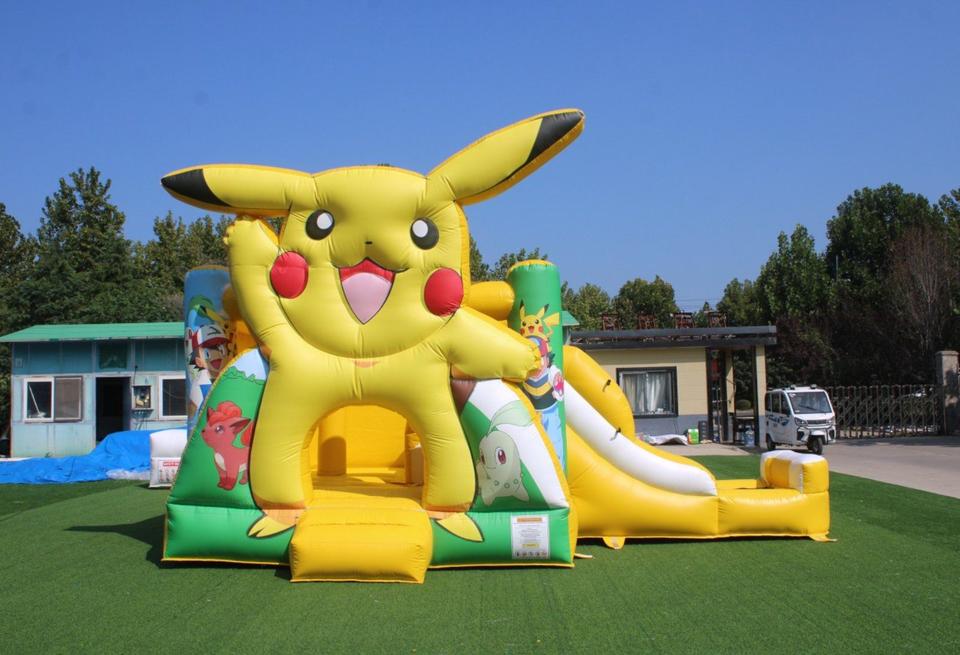 PIKACHU HÜPHBURG MIETEN I 24/7 SUPPORT / PIKACHU BOUNCY CASTLE