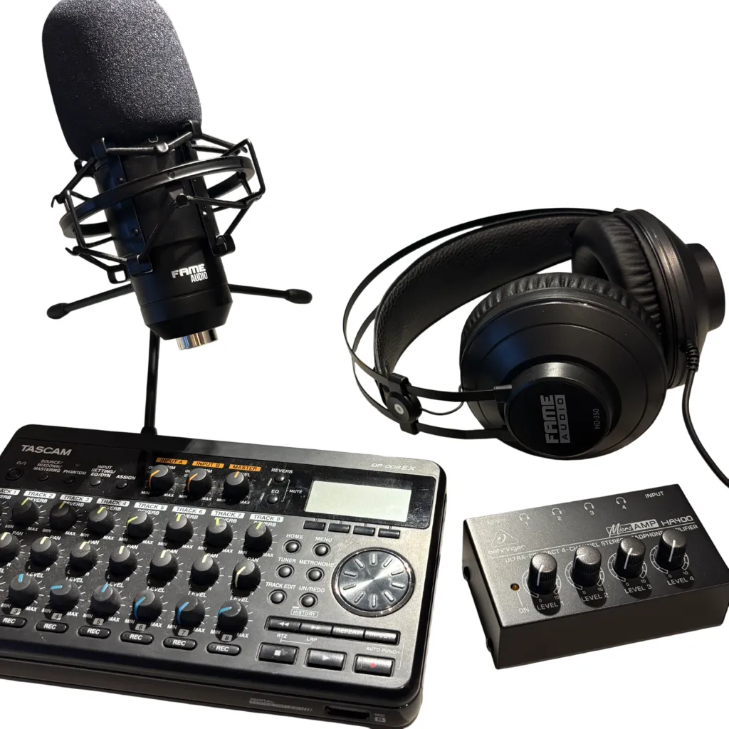 BUNDEL DEAL 2❗️Podcast Set für bis zu 4 Personen 