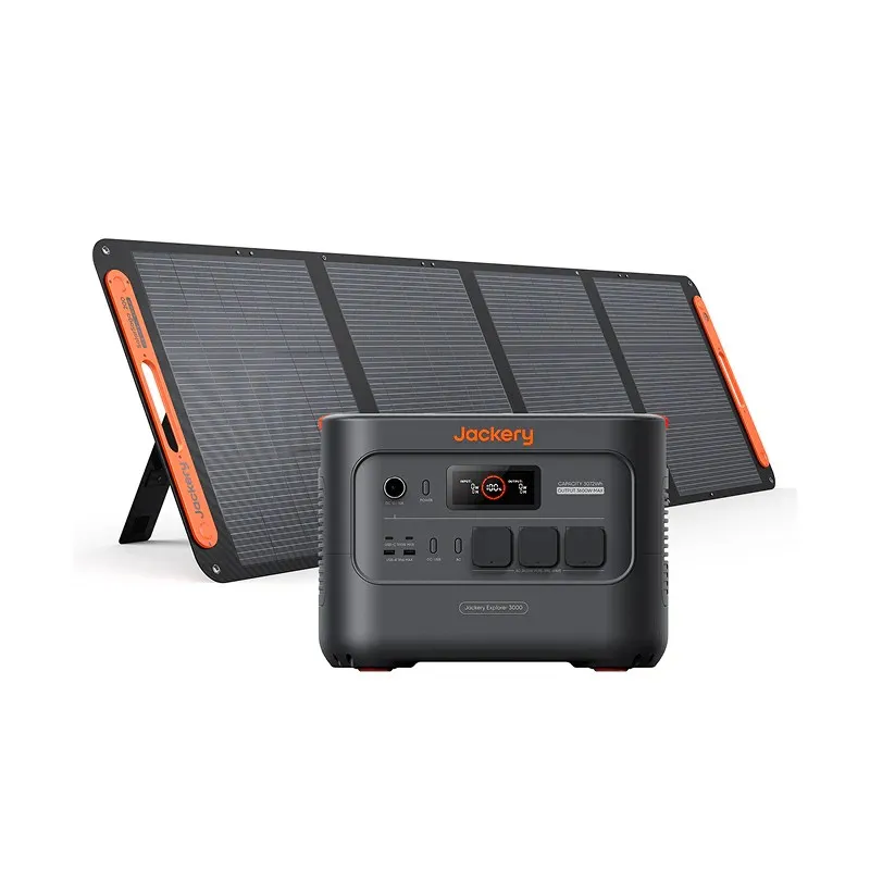 Jackery Explorer 2000 v2 Powerstation Solargenerator + Solarpanel